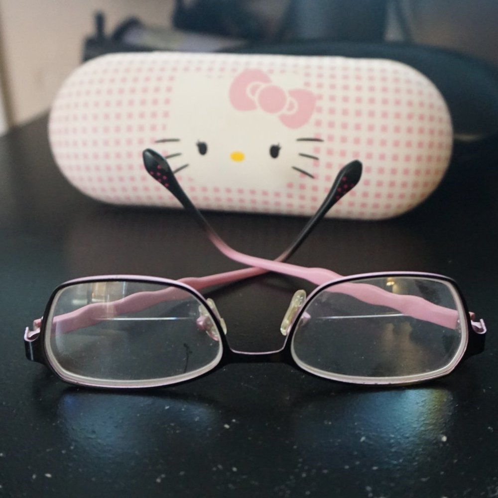 Barbie Girls Eyeglasses Frames 45 16 129 Black Pink Kids Children Kid Tuff